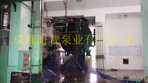 中国节能成都祥福电厂凝结器清洗作业图片6